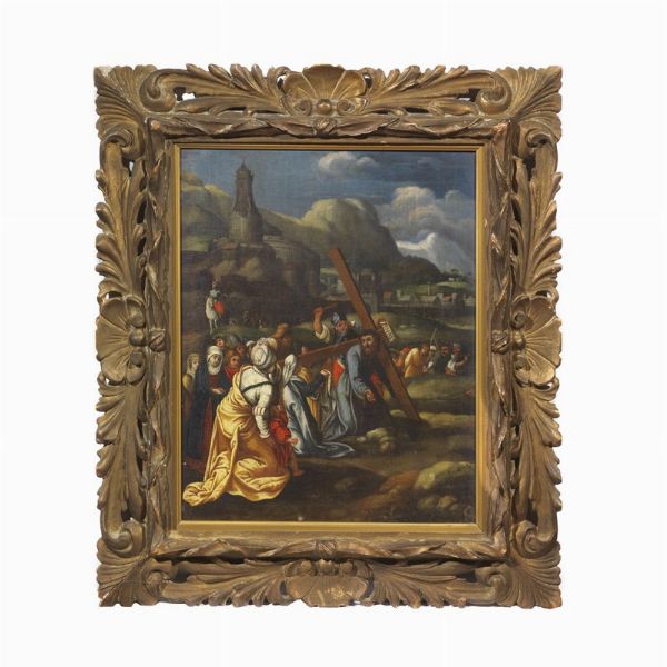 Scuola olandese, sec. XVIII  - Asta ASTA A TEMPO I DIPINTI ANTICHI - Associazione Nazionale - Case d'Asta italiane