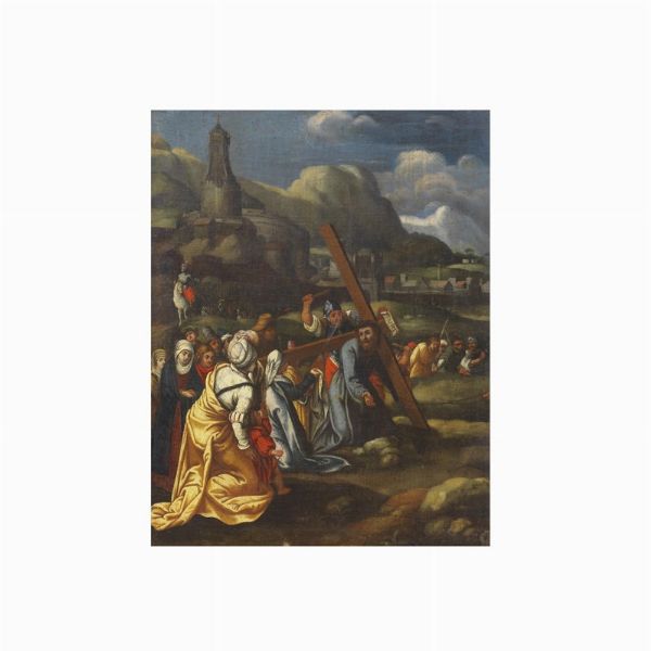 Scuola olandese, sec. XVIII  - Asta ASTA A TEMPO I DIPINTI ANTICHI - Associazione Nazionale - Case d'Asta italiane