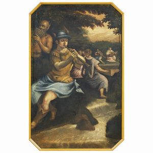 Scuola veneta, sec. XVII  - Asta ASTA A TEMPO I DIPINTI ANTICHI - Associazione Nazionale - Case d'Asta italiane