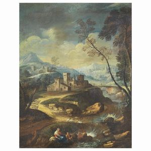 Scuola veneta, sec. XVIII  - Asta ASTA A TEMPO I DIPINTI ANTICHI - Associazione Nazionale - Case d'Asta italiane