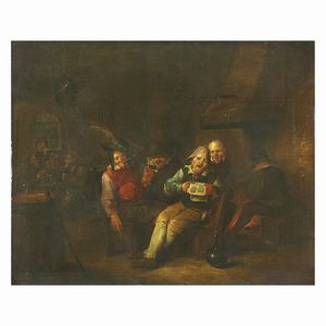 Scuola fiamminga, sec. XVIII  - Asta ASTA A TEMPO I DIPINTI ANTICHI - Associazione Nazionale - Case d'Asta italiane