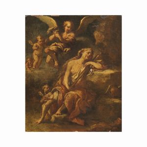 Scuola emiliana, sec. XVIII  - Asta ASTA A TEMPO I DIPINTI ANTICHI - Associazione Nazionale - Case d'Asta italiane