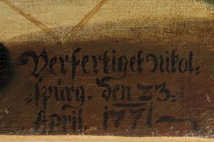 Scuola tedesca, sec. XVIII  - Asta ASTA A TEMPO I DIPINTI ANTICHI - Associazione Nazionale - Case d'Asta italiane