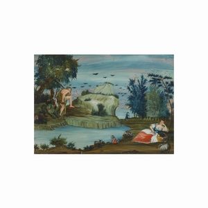 Scuola dell'Italia settentrionale, sec. XVIII  - Asta ASTA A TEMPO I DIPINTI ANTICHI - Associazione Nazionale - Case d'Asta italiane