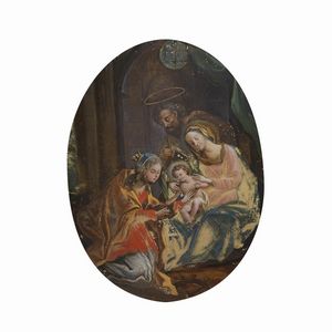 Scuola italiana, sec. XVIII  - Asta ASTA A TEMPO I DIPINTI ANTICHI - Associazione Nazionale - Case d'Asta italiane