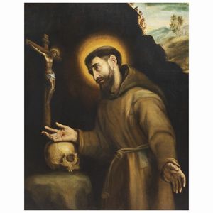 Scuola emiliana, sec. XVII  - Asta ASTA A TEMPO I DIPINTI ANTICHI - Associazione Nazionale - Case d'Asta italiane