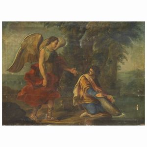 Scuola romana, sec. XVIII  - Asta ASTA A TEMPO I DIPINTI ANTICHI - Associazione Nazionale - Case d'Asta italiane