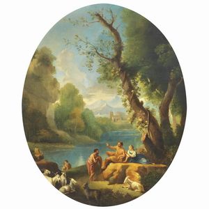 Scuola romana, sec. XIX  - Asta ASTA A TEMPO I DIPINTI ANTICHI - Associazione Nazionale - Case d'Asta italiane