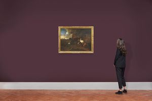 Seguace di Pieter van Bloemen, sec. XVIII  - Asta ASTA A TEMPO I DIPINTI ANTICHI - Associazione Nazionale - Case d'Asta italiane