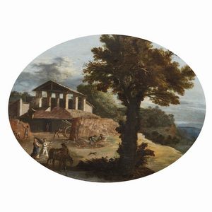 Scuola veneta, sec. XVIII  - Asta ASTA A TEMPO I DIPINTI ANTICHI - Associazione Nazionale - Case d'Asta italiane