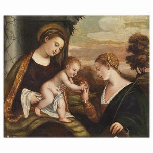 Scuola veneta, sec. XVII  - Asta ASTA A TEMPO I DIPINTI ANTICHI - Associazione Nazionale - Case d'Asta italiane