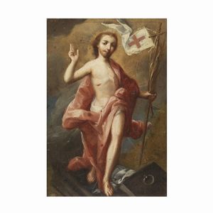 Scuola spagnola, sec. XVIII  - Asta ASTA A TEMPO I DIPINTI ANTICHI - Associazione Nazionale - Case d'Asta italiane