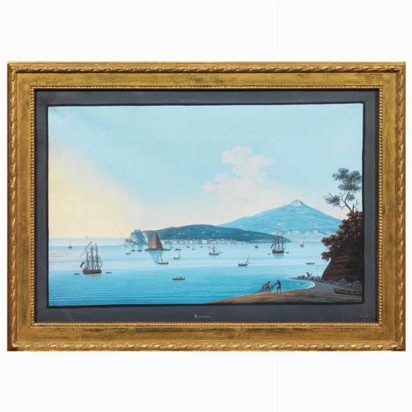 Scuola napoletana, secolo XIX  - Asta ASTA A TEMPO | DIPINTI, DISEGNI E SCULTURE DEL SECOLO XIX - Associazione Nazionale - Case d'Asta italiane