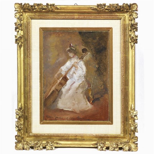 MARIANI PONPEO : Pompeo Mariani  - Asta ASTA A TEMPO | DIPINTI, DISEGNI E SCULTURE DEL SECOLO XIX - Associazione Nazionale - Case d'Asta italiane