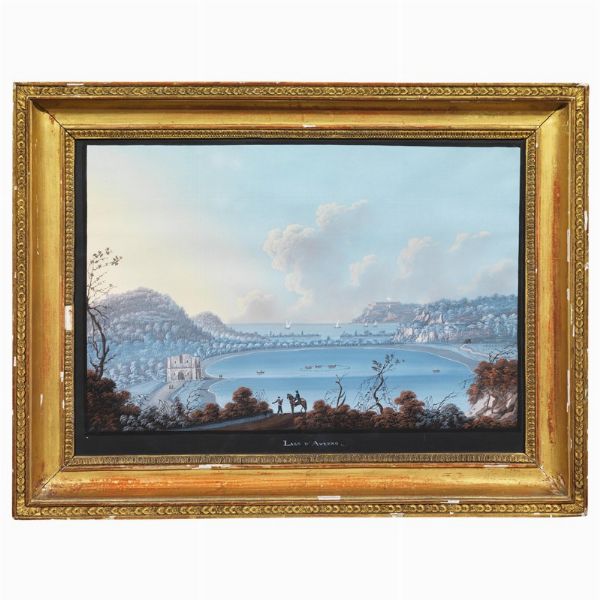 Scuola napoletana, secolo XIX  - Asta ASTA A TEMPO | DIPINTI, DISEGNI E SCULTURE DEL SECOLO XIX - Associazione Nazionale - Case d'Asta italiane