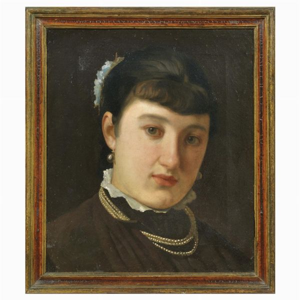 Scuola toscana, sec. XIX  - Asta ASTA A TEMPO | DIPINTI, DISEGNI E SCULTURE DEL SECOLO XIX - Associazione Nazionale - Case d'Asta italiane