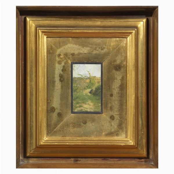 Sorbi Raffaello : Raffaello Sorbi  - Asta ASTA A TEMPO | DIPINTI, DISEGNI E SCULTURE DEL SECOLO XIX - Associazione Nazionale - Case d'Asta italiane