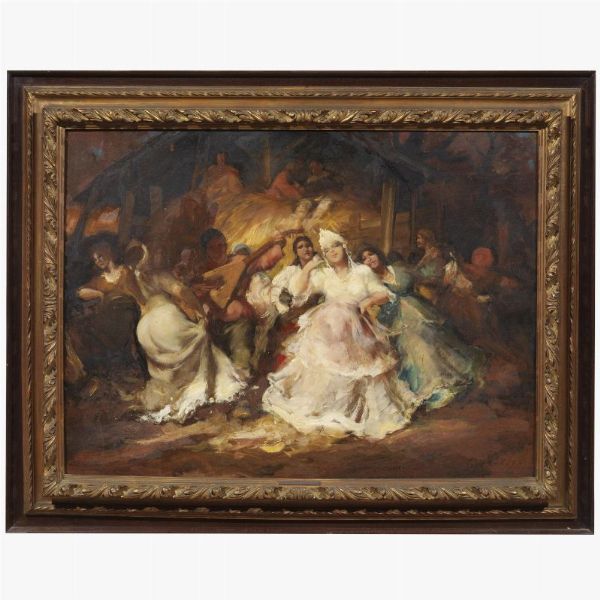 CHIACIGH GIUSEPPE : Giuseppe Chiacigh  - Asta ASTA A TEMPO | DIPINTI, DISEGNI E SCULTURE DEL SECOLO XIX - Associazione Nazionale - Case d'Asta italiane