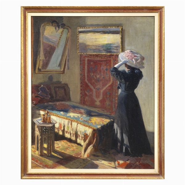 Bela Juszko  - Asta ASTA A TEMPO | DIPINTI, DISEGNI E SCULTURE DEL SECOLO XIX - Associazione Nazionale - Case d'Asta italiane