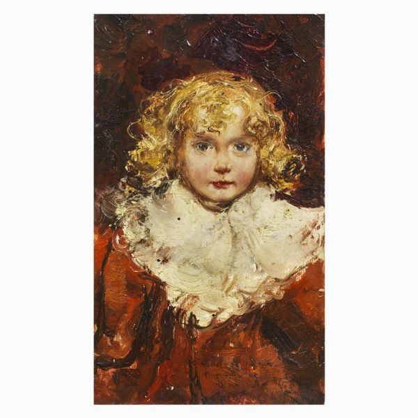 Salinas Juan Pablo : Juan Pablo Salinas  - Asta ASTA A TEMPO | DIPINTI, DISEGNI E SCULTURE DEL SECOLO XIX - Associazione Nazionale - Case d'Asta italiane