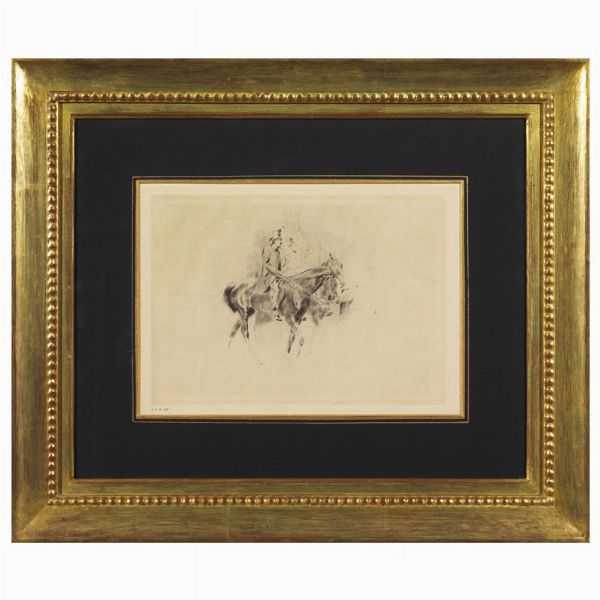 Giovanni Boldini  - Asta ASTA A TEMPO | DIPINTI, DISEGNI E SCULTURE DEL SECOLO XIX - Associazione Nazionale - Case d'Asta italiane