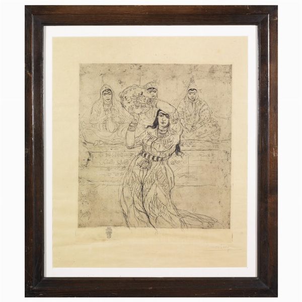 LEVY MOSES : Moses Levy  - Asta ASTA A TEMPO | DIPINTI, DISEGNI E SCULTURE DEL SECOLO XIX - Associazione Nazionale - Case d'Asta italiane