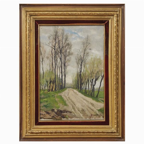 Comolli Gigi : Gigi Comolli  - Asta ASTA A TEMPO | DIPINTI, DISEGNI E SCULTURE DEL SECOLO XIX - Associazione Nazionale - Case d'Asta italiane