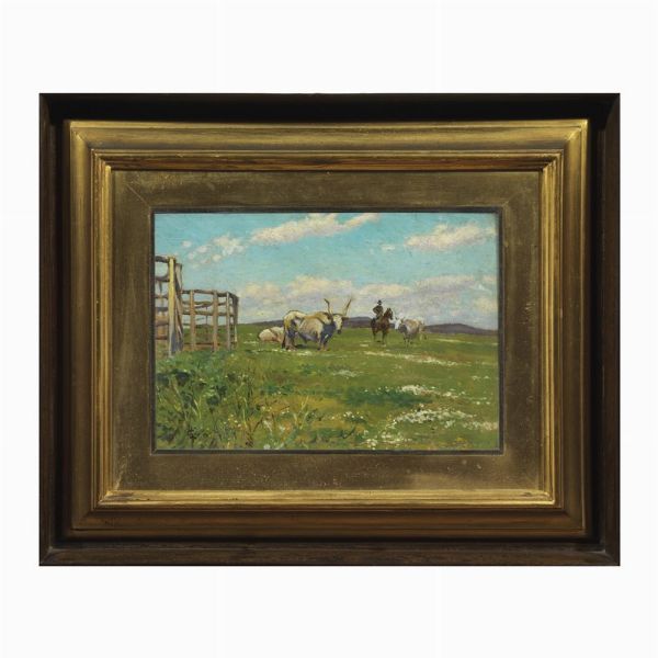 GIOLI LUIGI : Luigi Gioli  - Asta ASTA A TEMPO | DIPINTI, DISEGNI E SCULTURE DEL SECOLO XIX - Associazione Nazionale - Case d'Asta italiane