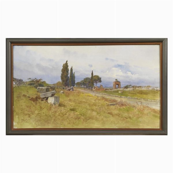 ANIVITTI FILIPPO : Filippo Anivitti  - Asta ASTA A TEMPO | DIPINTI, DISEGNI E SCULTURE DEL SECOLO XIX - Associazione Nazionale - Case d'Asta italiane