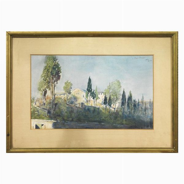 Maria Barosso  - Asta ASTA A TEMPO | DIPINTI, DISEGNI E SCULTURE DEL SECOLO XIX - Associazione Nazionale - Case d'Asta italiane