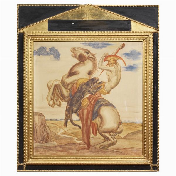 Walter Corde  - Asta ASTA A TEMPO | DIPINTI, DISEGNI E SCULTURE DEL SECOLO XIX - Associazione Nazionale - Case d'Asta italiane