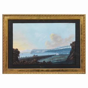 Scuola napoletana, secolo XIX  - Asta ASTA A TEMPO | DIPINTI, DISEGNI E SCULTURE DEL SECOLO XIX - Associazione Nazionale - Case d'Asta italiane