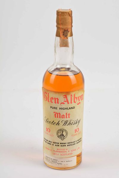 Glen Albyn, Whisky Sigle Malt  - Asta Whisky & Co. - Associazione Nazionale - Case d'Asta italiane