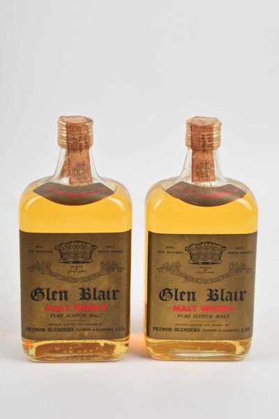 Glen Calder, Glen Blair, Glen Caterine, Scotch Whisky  - Asta Whisky & Co. - Associazione Nazionale - Case d'Asta italiane