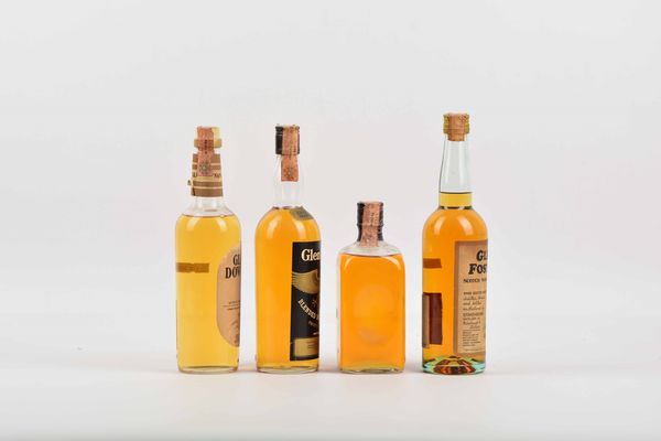 Glen Downan, Glen Eagle, Glen Drummond, Glen Foster, Scotch Whisky  - Asta Whisky & Co. - Associazione Nazionale - Case d'Asta italiane