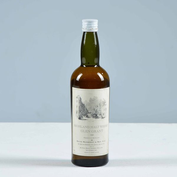 Glen Grant 1929 David Sandeman, Scotch Whisky Malt  - Asta Whisky & Co. - Associazione Nazionale - Case d'Asta italiane