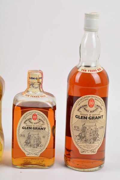 Glen Grant, Whisky Sigle Malt  - Asta Whisky & Co. - Associazione Nazionale - Case d'Asta italiane