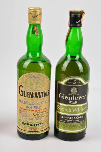 Glen Mavis, Glen Leven, Scotch Whisky  - Asta Whisky & Co. - Associazione Nazionale - Case d'Asta italiane