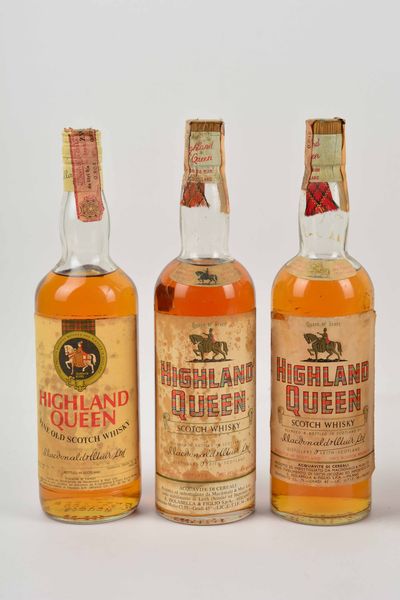 Highland Quenn, Scotch Whisky  - Asta Whisky & Co. - Associazione Nazionale - Case d'Asta italiane