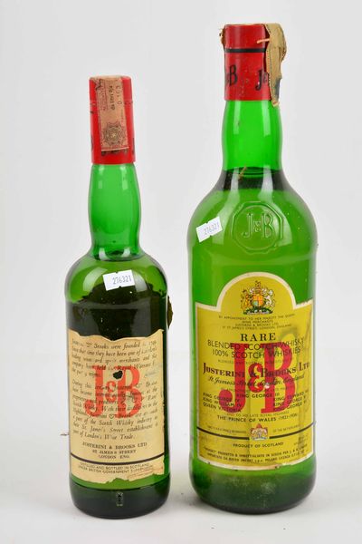 J&B, Scotch Whisky  - Asta Whisky & Co. - Associazione Nazionale - Case d'Asta italiane