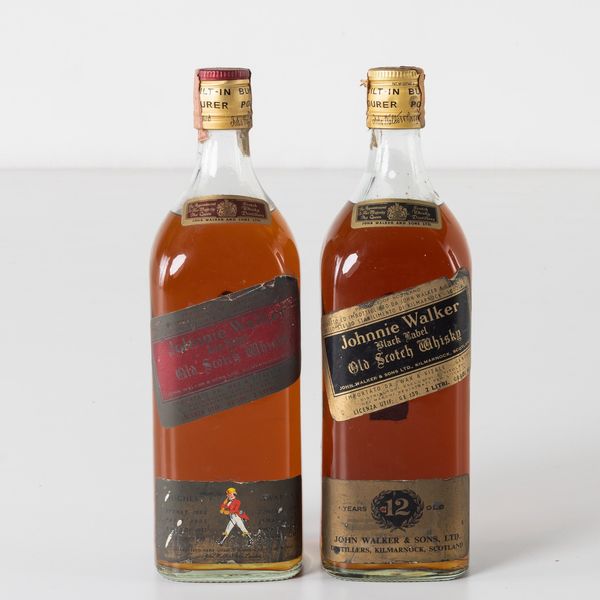 Johnnie Walker, Scotch Whisky  - Asta Whisky & Co. - Associazione Nazionale - Case d'Asta italiane