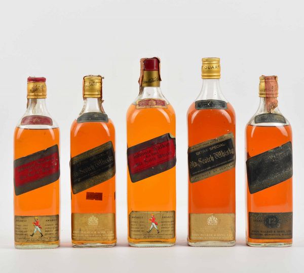 Johnnie Walker, Scotch Whisky  - Asta Whisky & Co. - Associazione Nazionale - Case d'Asta italiane