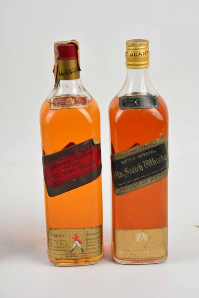 Johnnie Walker, Scotch Whisky  - Asta Whisky & Co. - Associazione Nazionale - Case d'Asta italiane