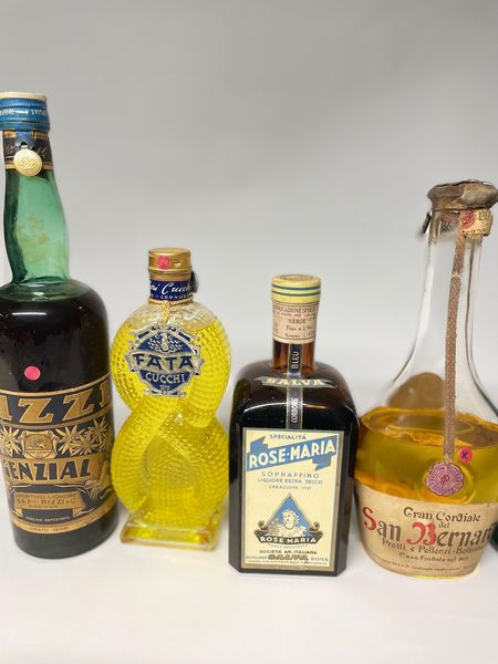 Jolanda, Bernando, Pellegrino, Rizzi, Zara, Cucchi, Illva, Rose Maria Salva  - Asta Whisky & Co. - Associazione Nazionale - Case d'Asta italiane