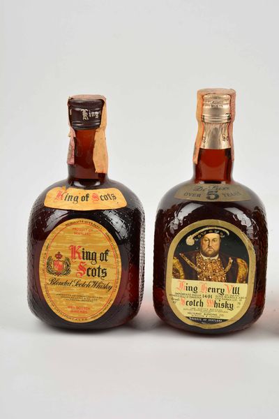 King of Scots, King Henry VIII, Scotch Whisky  - Asta Whisky & Co. - Associazione Nazionale - Case d'Asta italiane