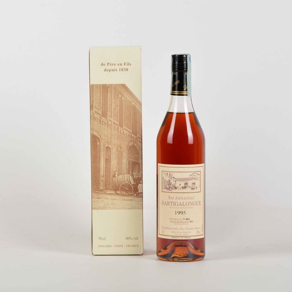 Bas Armagnac, Dartigalongue 1995  - Asta Whisky & Co. - Associazione Nazionale - Case d'Asta italiane