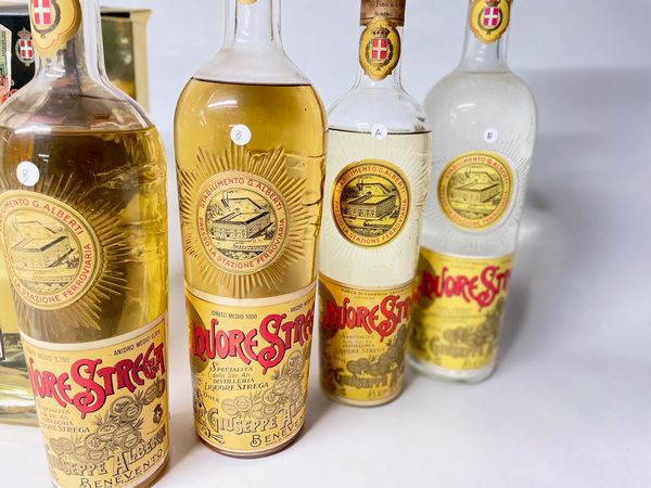 Liquore Strega, Collezione  - Asta Whisky & Co. - Associazione Nazionale - Case d'Asta italiane