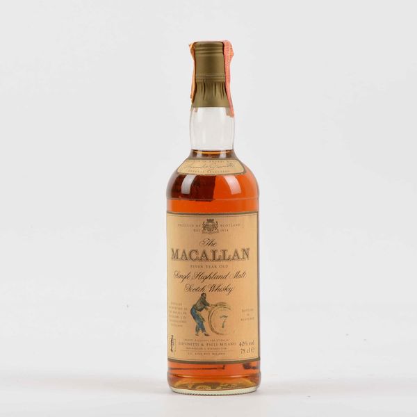 Macallan 7 Years, Scotch Whisky Malt  - Asta Whisky & Co. - Associazione Nazionale - Case d'Asta italiane