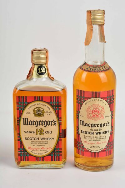 Macgregor's, Scotch Whisky  - Asta Whisky & Co. - Associazione Nazionale - Case d'Asta italiane