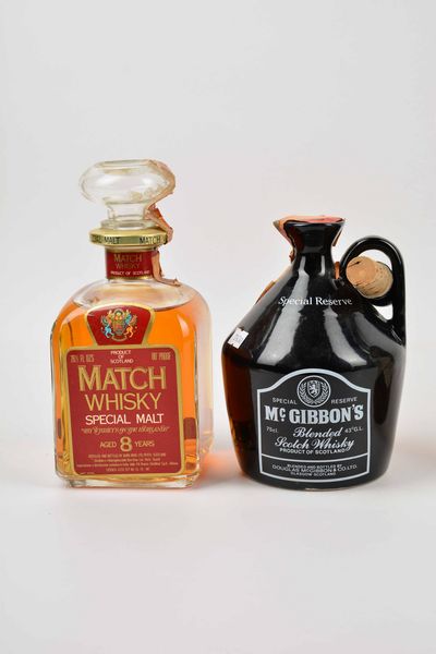 Mc Gibbon's, Match, Scotch Whisky  - Asta Whisky & Co. - Associazione Nazionale - Case d'Asta italiane